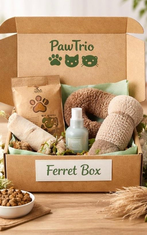 PawTrio Welcome box - Ferret